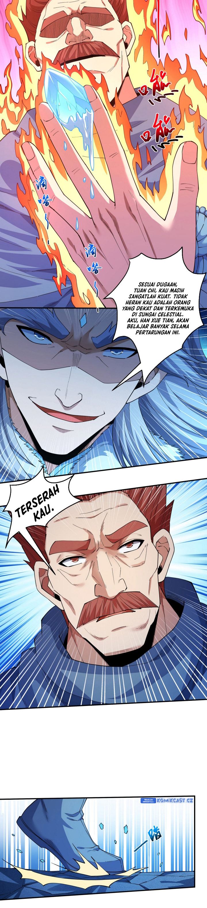 God of Martial Arts Chapter 618 Bahasa Indonesia